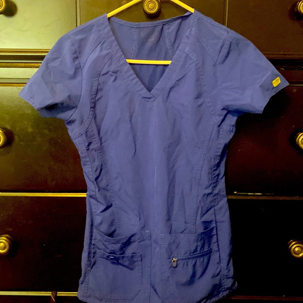 Blue Med Couture XS scrub top